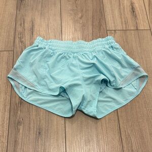 Lululemon Athletica Light Blue Athletic Shorts